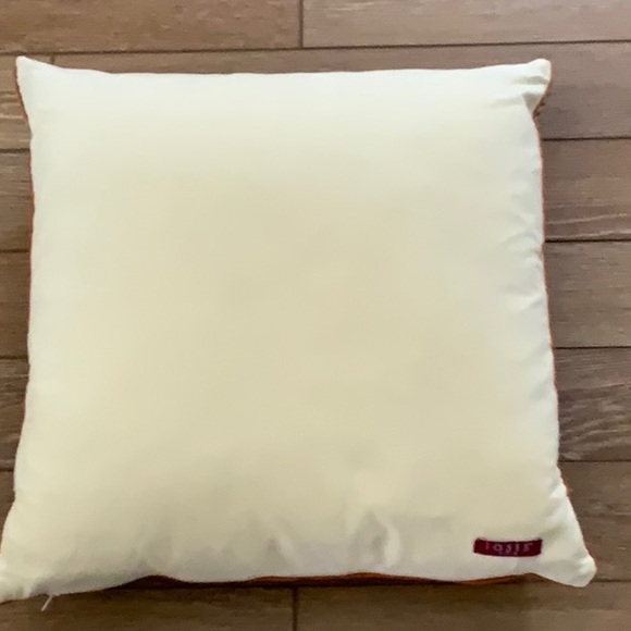 IOSIS- Paris- Pillow- Down Filled- Removable Cover- 18” X 18”-Like New - Picture 3 of 5